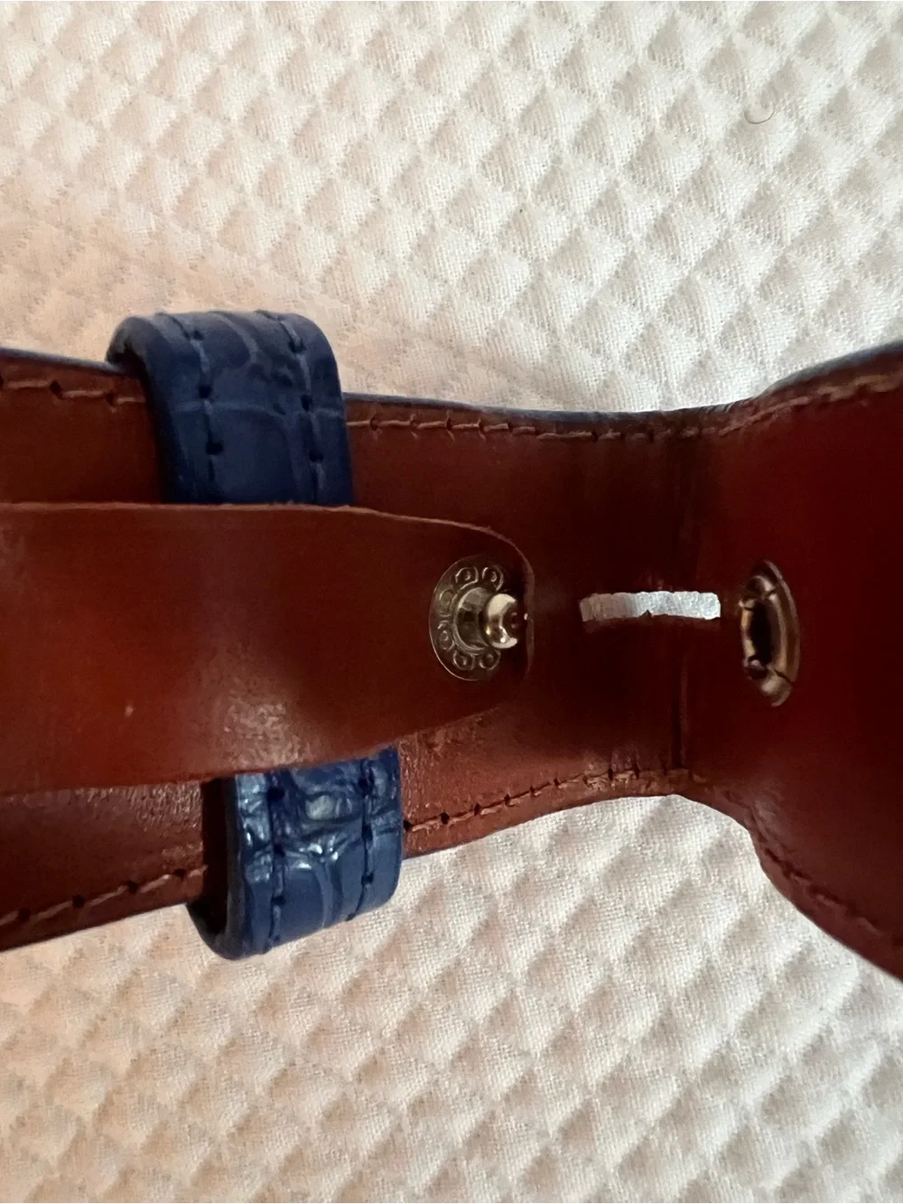 💚House Of Fleming Genuine Alligator Belt (44